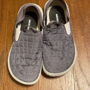 Merrell Hut Moc Women's Size 9 Grey Lightweight Slip On Shoes J001876